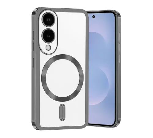Samsung Galaxy S25 Edge Kross Magneticsafe Kapak - Titan Gri