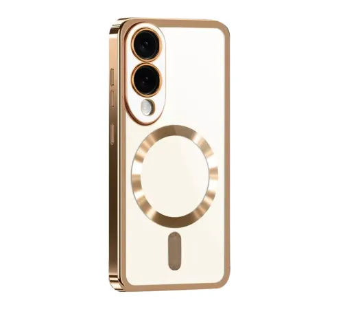 Samsung Galaxy S25 Edge Kross Magneticsafe Kapak - Çöl Titanyum