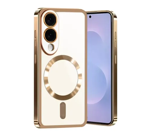Samsung Galaxy S25 Edge Kross Magneticsafe Kapak - Çöl Titanyum