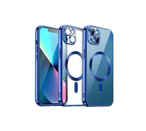 Apple iPhone 13 Kılıf Kross Magneticsafe Kapak - Lacivert