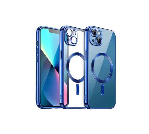 Apple iPhone 13 Kılıf Kross Magneticsafe Kapak - Lacivert