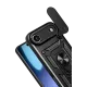 Apple iPhone 17 Air Pars Lens Yüzüklü Silikon - Siyah