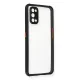 Realme 7 Pro Kılıf Miami Şeffaf Silikon - Siyah