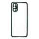 Realme 7 Pro Kılıf Miami Şeffaf Silikon - Koyu Yeşil