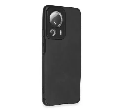 Xiaomi Mi 13 Lite Kılıf Loop Deri Silikon - Siyah