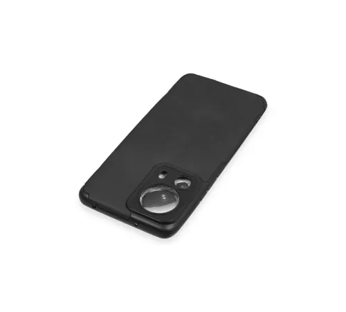 Xiaomi Mi 13 Lite Kılıf Loop Deri Silikon - Siyah