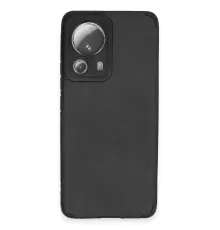 Xiaomi Mi 13 Lite Kılıf Loop Deri Silikon - Siyah