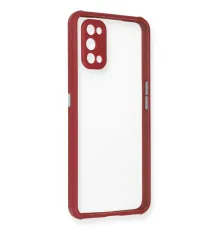 Realme 7 Pro Kılıf Miami Şeffaf Silikon - Fuşya