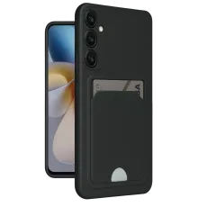 Samsung Galaxy A26 Kılıf Kelvin Kartvizitli Silikon - Siyah