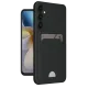 Samsung Galaxy A26 Kılıf Kelvin Kartvizitli Silikon - Siyah