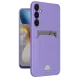 Samsung Galaxy A26 Kılıf Kelvin Kartvizitli Silikon - Lila