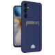 Samsung Galaxy A26 Kılıf Kelvin Kartvizitli Silikon - Lacivert