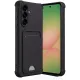 Samsung Galaxy A36 Kılıf Kelvin Kartvizitli Silikon - Siyah