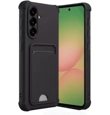 Samsung Galaxy A36 Kılıf Kelvin Kartvizitli Silikon - Siyah
