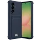 Samsung Galaxy A36 Kılıf Kelvin Kartvizitli Silikon - Lacivert