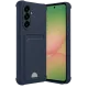 Samsung Galaxy A56 Kılıf Kelvin Kartvizitli Silikon - Lacivert