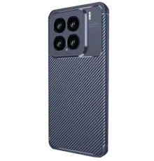 Xiaomi Mi 15 Kılıf Auto Focus Karbon Kapak - Lacivert