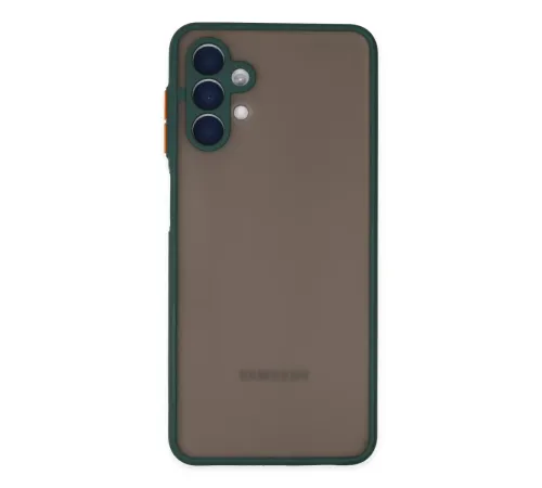 Samsung Galaxy A04S Kılıf Montreal Silikon Kapak - Yeşil