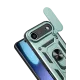 Apple iPhone 17 Air Pars Lens Yüzüklü Silikon - Yeşil