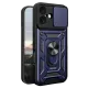 Apple iPhone 17 Pars Lens Yüzüklü Silikon - Lacivert