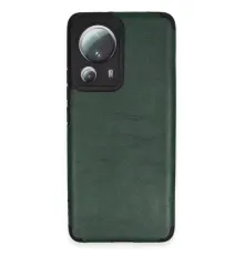 Xiaomi Mi 13 Lite Kılıf Loop Deri Silikon - Yeşil
