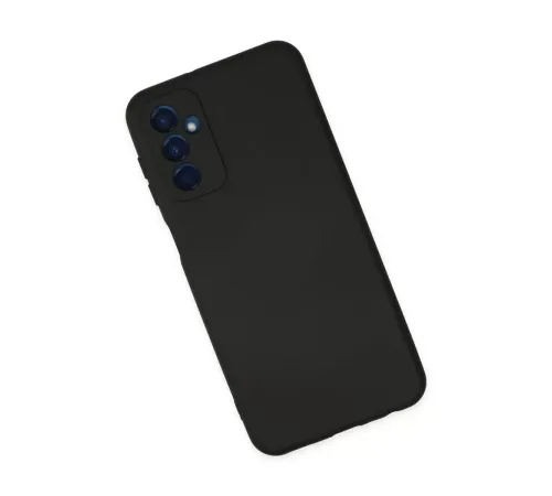Samsung Galaxy M23 Kılıf Nano içi Kadife Silikon - Siyah