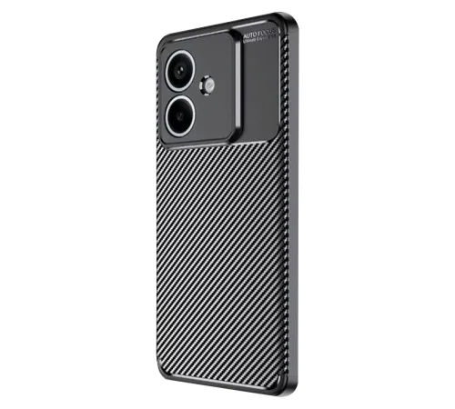 A3 Kılıf Auto Focus Karbon Kapak - Siyah