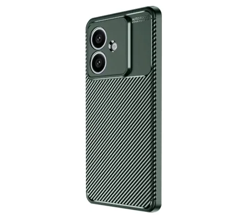 A3 Kılıf Auto Focus Karbon Kapak - Koyu Yeşil