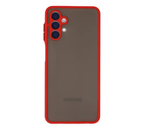 Samsung Galaxy A04S Kılıf Montreal Silikon Kapak - Kırmızı