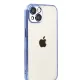 Apple iPhone 15 Lensli Silikon - Açık Mavi
