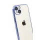 Apple iPhone 15 Lensli Silikon - Açık Mavi