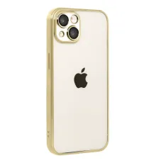 Apple iPhone 15 Lensli Silikon - Gold