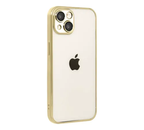 Apple iPhone 15 Lensli Silikon - Gold