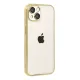 Apple iPhone 15 Lensli Silikon - Gold