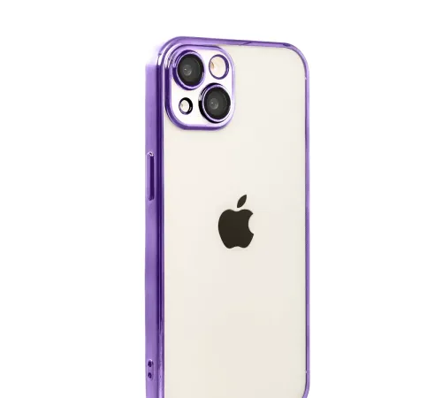 Apple iPhone 15 Lensli Silikon - Mor
