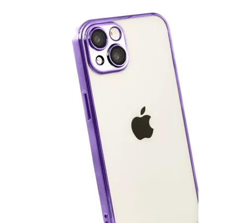 Apple iPhone 15 Lensli Silikon - Mor