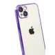 Apple iPhone 15 Lensli Silikon - Mor