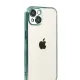 Apple iPhone 15 Lensli Silikon - Yeşil