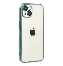 Apple iPhone 15 Lensli Silikon - Yeşil