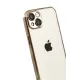 Apple iPhone 15 Lensli Silikon - Çöl Titanyum