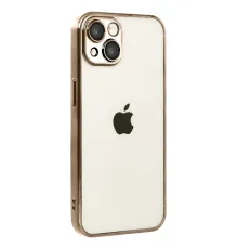 Apple iPhone 15 Lensli Silikon - Çöl Titanyum
