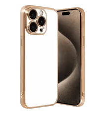Apple iPhone 15 Pro Max Lensli Silikon - Gold