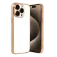 Apple iPhone 15 Pro Max Lensli Silikon - Gold
