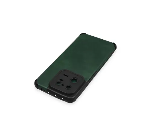 Xiaomi Mi 13 Pro Kılıf Loop Deri Silikon - Yeşil