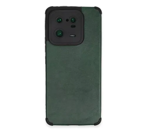 Xiaomi Mi 13 Pro Kılıf Loop Deri Silikon - Yeşil