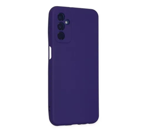 Samsung Galaxy M23 Kılıf Nano içi Kadife Silikon - Mor
