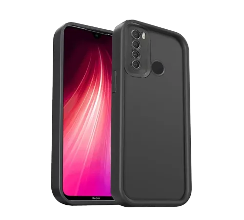 Xiaomi Redmi Note 8 Kılıf Viera Silikon - Siyah