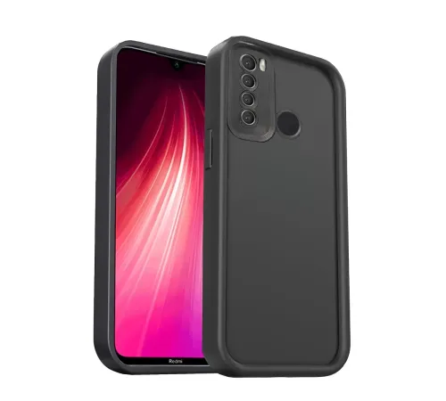 Xiaomi Redmi Note 8 Kılıf Viera Silikon - Siyah
