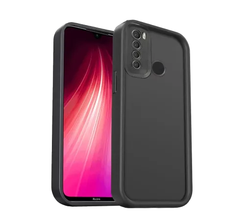 Xiaomi Redmi Note 8 Kılıf Viera Silikon - Siyah