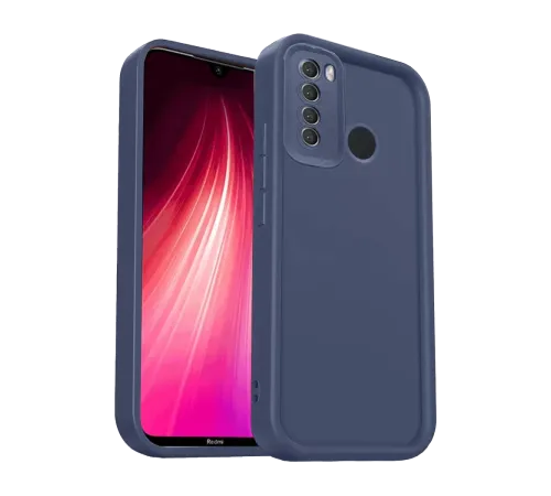 Xiaomi Redmi Note 8 Kılıf Viera Silikon - Lacivert
